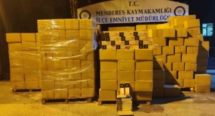 İzmir'de 4 milyon değerinde 10 ton kaçak tütün ele geçirildi!