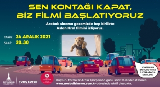 İzmir’de arabalı sinema keyfi