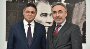 Sanayi Bölgeleri Genel Müdürü Fatih Turan'dan Aliağa Belediyesine ziyaret