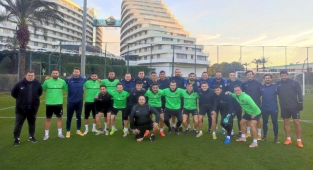 Aliağa FK ikinci yarı hazırlıklarını sürdürüyor