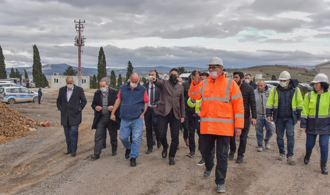 Başkan Serkan Acar ve Aliağalı Muhtarlardan Proje Turu