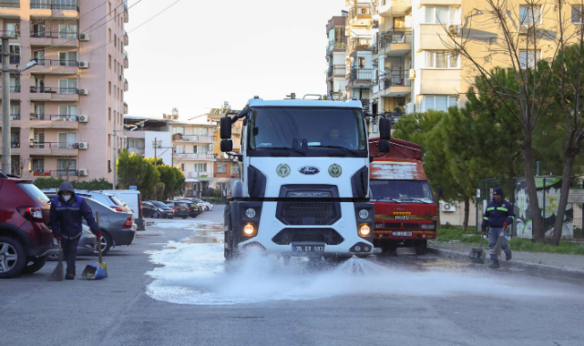 Buca’da köşe bucak temizlik