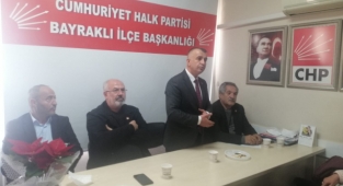 CHP Bayraklı'da ilk aday Samed Tekin: Biat vurgusu, örgüte çalışma sözü