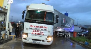 CHP'den iktidara 'zam' eleştirisi... TIR'la İstanbul'dan İzmir'e geldiler