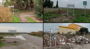 Çiğli’de kaçak moloz seferberliği sürüyor