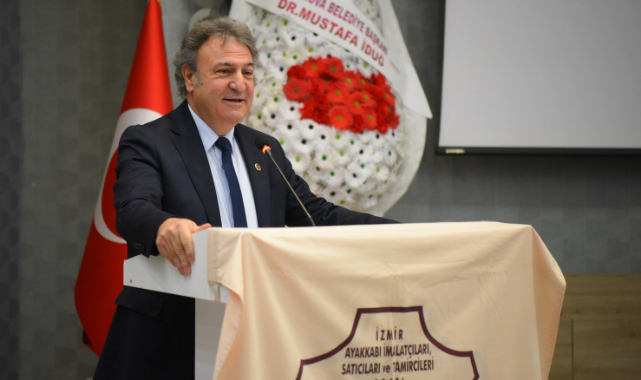 Türkiye’nin ayakkabı üssüne Başkan İduğ’dan destek