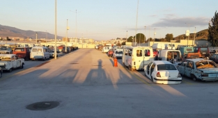 459 hurda araç toplandı, Türkiye’nin ilk “Hurda Araç Merkezi”