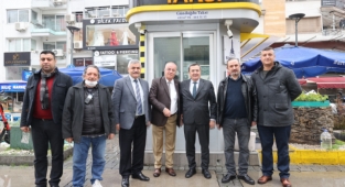 Başkan Batur, Esnaf Ziyaretlerini Sürdürüyor: 