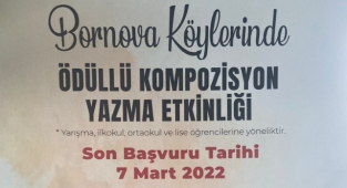 Bornova'da çocuklar hayallerini kağıda dökecek