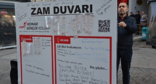 'Geççek'li ilk eylem CHP Konak Gençlik Kolları'ndan