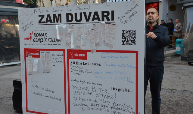 'Geççek'li ilk eylem CHP Konak Gençlik Kolları'ndan