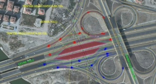 Çiğli Tramvay hattı çalışmaları nedeniyle trafikte yeni düzenleme