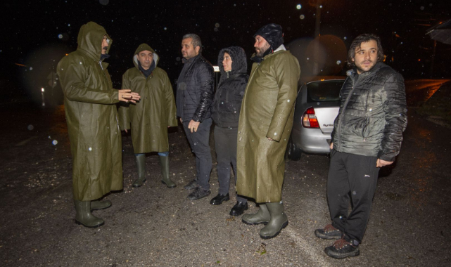 Dikili’de Yoğun Yağış