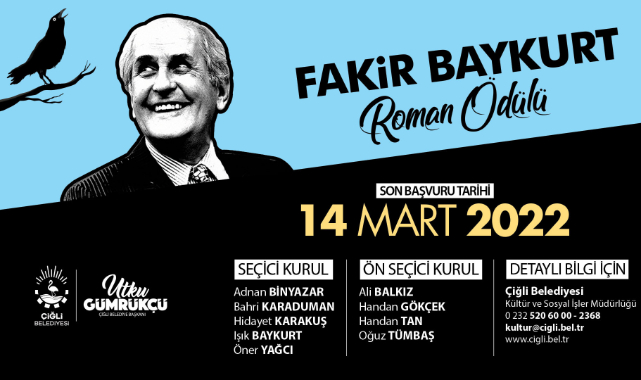 Fakir Baykurt Roman Ödülü için Geri Sayım Devam Ediyor