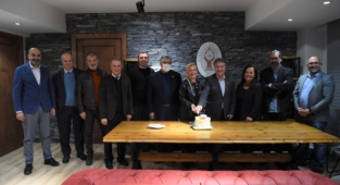 Gazetecilerden Başkan İduğ'a teşekkür 