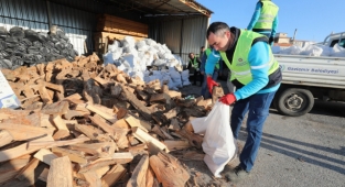 Gaziemir’de atık dallar evleri ısıtacak