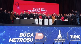 İzmir’de tarihi gün: Buca Metrosu’nun temeli atıldı