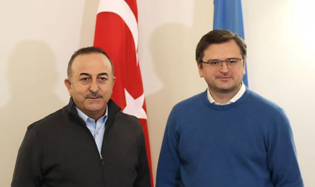 Bakan Çavuşoğlu Ukraynalı mevkidaşı ile görüştü