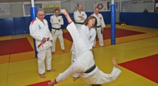 Kadınlara şiddete karşı judo eğitimi