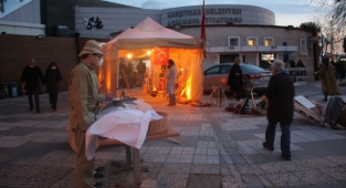 Karşıyaka’da ‘Bir Ulusun Doğuşu’ canlandırıldı