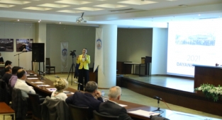 Başkan Ceritoğlu Sengel'den faaliyet raporu sunumu