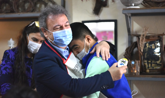 Başkan İduğ’la Otizm Farkındalık Günü buluşması