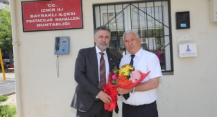 Başkan Sandal’dan muhtarlara “bayram” ziyareti