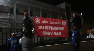 Çiğli Belediyesi işçileri greve başladı!