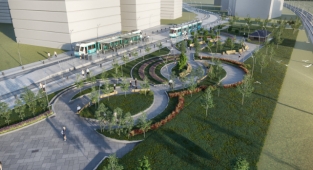 Çiğli Tramvay hattı çalışmaları nedeniyle trafik akışında değişiklik