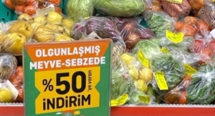 Çürük meyve ve sebzeler 'olgunlaşmış' diye satılmaya başladı