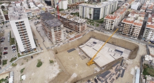 Kentsel dönüşümde iki önemli adım: Örnekköy'de temel Uzundere'de kura