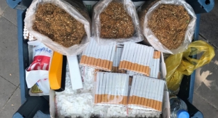 Ödemiş'te kaçak tütün operasyonu