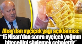 Prof. Dr. Ramazan Abay: Ayçiçek yağının biteceğini söylemek cehalettir