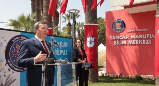 Sancar Maruflu Bilim Merkezi 23 Nisan’da açıldı