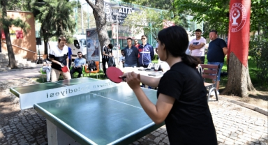 Bornova’da 19 Mayıs coşkusu masa tenisi ile başladı