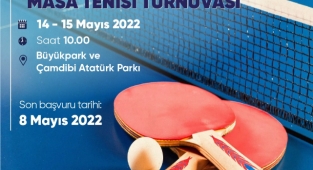 Bornova'da masa tenisi heyecanı başlıyor