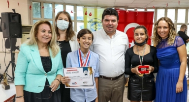 Buca BSM öğrencisi Uygar yine gururlandırdı