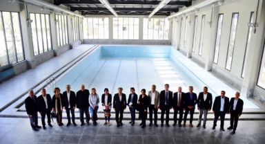 Çamdibi’nde havuz heyecanı