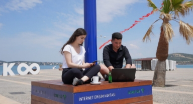 Çeşme’de ücretsiz Wi-fi hizmeti dönemi!