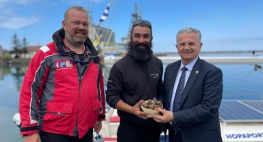 İklim değişikliğine dikkat çekmek için 23 günde 4 deniz geçtiler