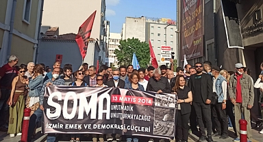 İzmir Soma'yı unutmadı: Adalet göçük altında