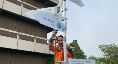Kardeş şehir Troisdorf'tan Menderes'e jest!