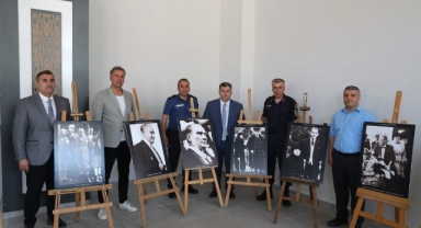Kınık'ta Atatürk Fotoğrafları sergisi yoğun ilgi gördü