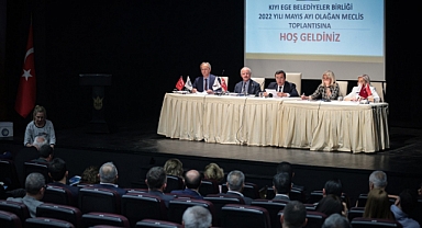 Kıyı Ege Belediyeler Birliği'nin Faaliyet raporu onaylandı