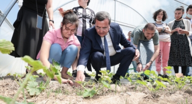 Konak’ın özel çocuklarına bahçe terapisi