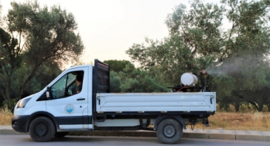Menderes Belediyesi’nden haşerelere karşı seferberlik