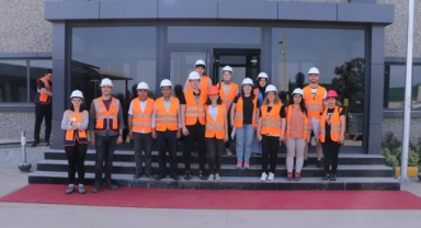  Ödemiş'te öğrenciler çevre dostu dev tesisi ziyaret ediyor