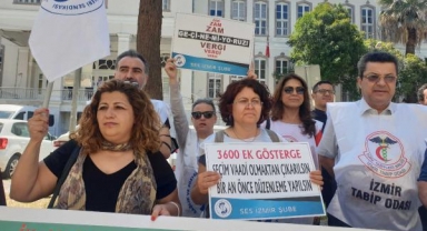 SES İzmir Şubesi: Haklarımızdan vazgeçmiyoruz 