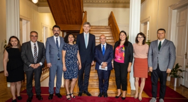 Alman bankasından Başkan Soyer'e ziyaret