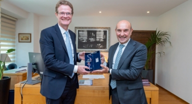 Başkan Soyer AB heyetini ağırladı